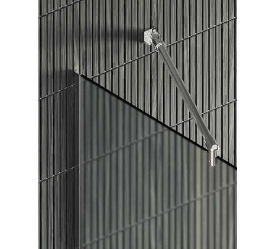 Душевая стенка MaybahGlass 195x79 / MGD-700-5у (сатин стекло/хром матовый) Душевая стенка MaybahGlass 195x79 / MGD-700-5у (сатин стекло/хром матовый)