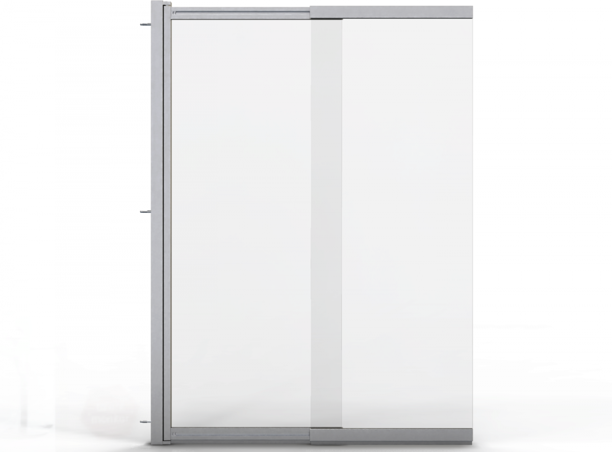 Душевая шторка Adema NFA 612-прозр 100x150 стекла прозрачные, профиль хром Душевая шторка Adema NFA 612-прозр 100x150 стекла прозрачные, профиль хром