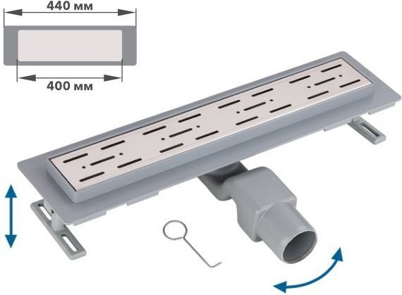 Душевой трап AV Engineering AVE5016540 Душевой трап AV Engineering AVE5016540