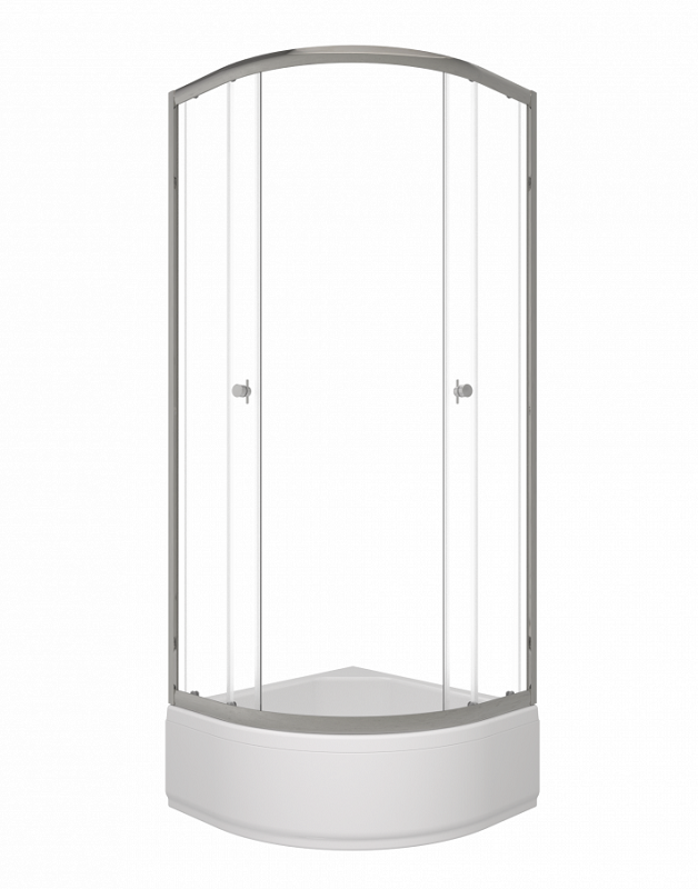 Душевой уголок Triton Альфа Хром В 80x80 с поддоном Щ0000072617 Душевой уголок Triton Альфа Хром В 80x80 с поддоном Щ0000072617