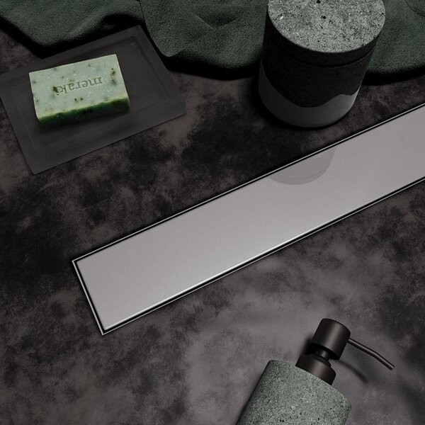 Душевой трап Veconi Stesso VS500, 50 см, решетка под плитку, хром Душевой трап Veconi Stesso VS500, 50 см, решетка под плитку, хром