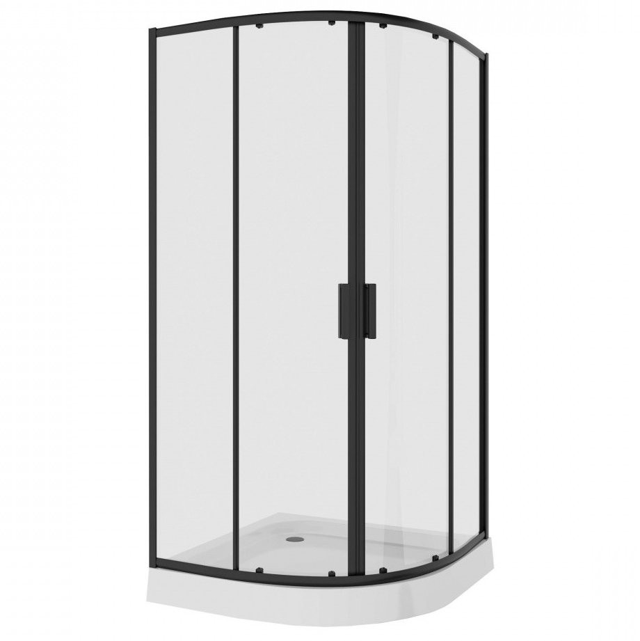 Душевой уголок Niagara NG-6807-08 100x100x190 (черный/прозрачное стекло) Душевой уголок Niagara NG-6807-08 100x100x190 (черный/прозрачное стекло)