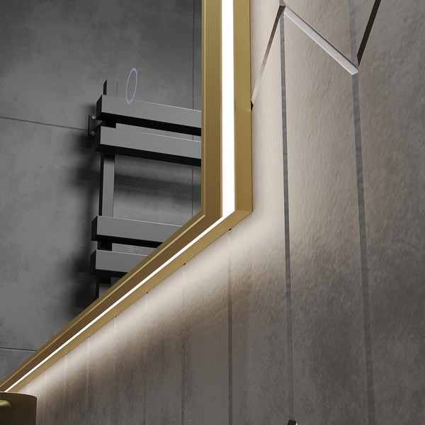 Зеркало Roxen Frida 510215-90 90x70 с подсветкой и сенсорным управлением Зеркало Roxen Frida 510215-90 90x70 с подсветкой и сенсорным управлением