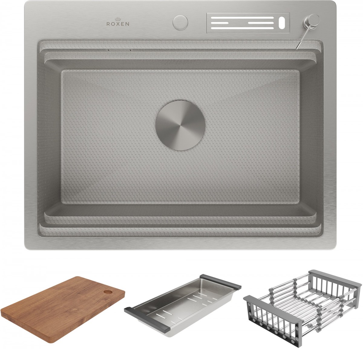 Кухонная мойка Roxen Stage 560250-60-S 60x48 сатин Кухонная мойка Roxen Stage 560250-60-S 60x48 сатин