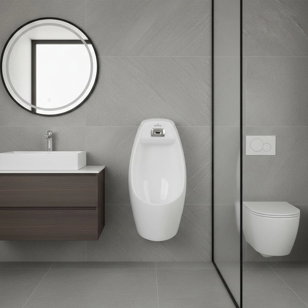 Писсуар подвесной Roxen UR8050 сенсорный Писсуар подвесной Roxen UR8050 сенсорный