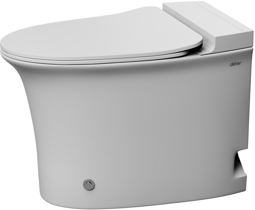 Унитаз приставной Abber Bequem AC1125P 38x62,5 с импульсным смывом, сиденье Duroplast. микролифт Унитаз приставной Abber Bequem AC1125P 38x62,5 с импульсным смывом, сиденье Duroplast. микролифт