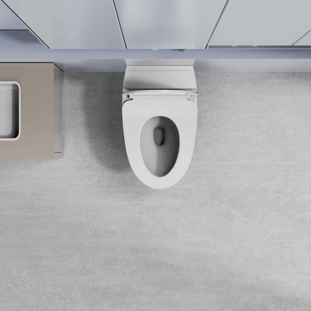 Унитаз приставной Abber Bequem AC1125P 38x62,5 с импульсным смывом, сиденье Duroplast. микролифт Унитаз приставной Abber Bequem AC1125P 38x62,5 с импульсным смывом, сиденье Duroplast. микролифт