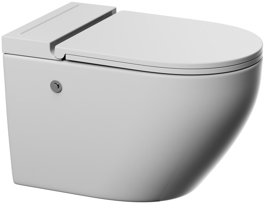 Унитаз подвесной Abber Bequem AC1126P 36x58 с импульсным смывом, сиденье Duroplast, микролифт Унитаз подвесной Abber Bequem AC1126P 36x58 с импульсным смывом, сиденье Duroplast, микролифт