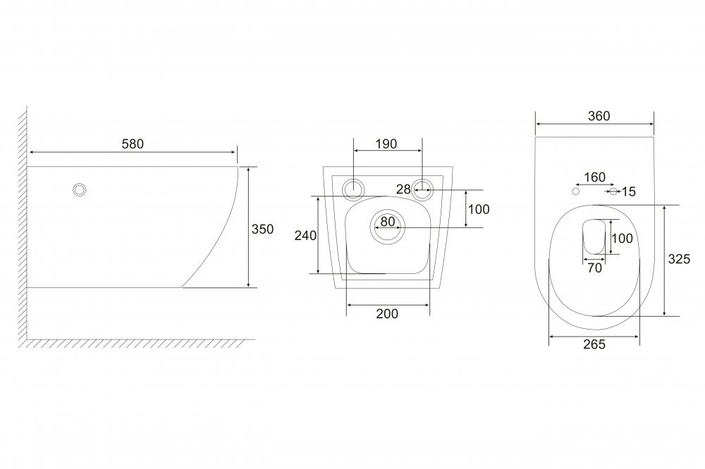Унитаз подвесной Abber Bequem AC1126P 36x58 с импульсным смывом, сиденье Duroplast, микролифт Унитаз подвесной Abber Bequem AC1126P 36x58 с импульсным смывом, сиденье Duroplast, микролифт