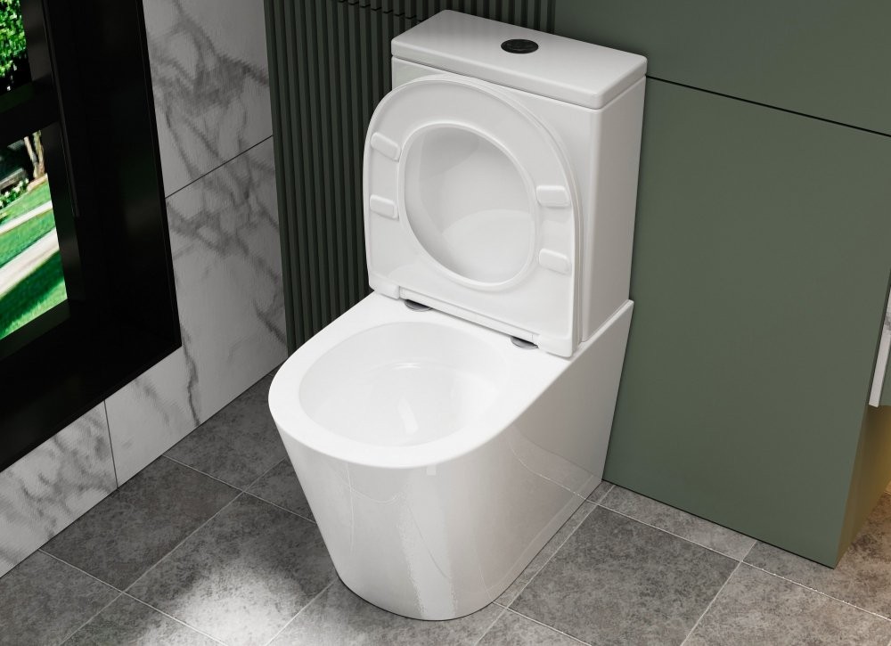 Унитаз-компакт Abber Bequem AC1112T 61x36 сиденье Duroplast, микролифт, белый Унитаз-компакт Abber Bequem AC1112T 61x36 сиденье Duroplast, микролифт, белый