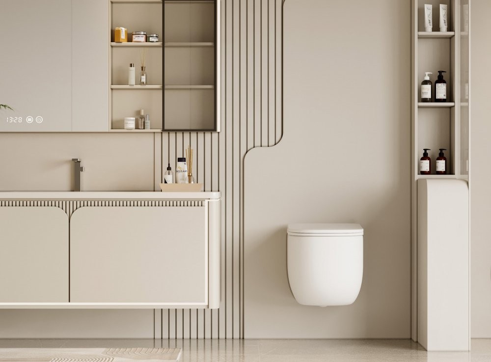 Унитаз подвесной Abber Bequem AC1104TMW 36x53 безободковый SoftClose белый матовый (смыв торнадо) Унитаз подвесной Abber Bequem AC1104TMW 36x53 безободковый SoftClose белый матовый (смыв торнадо)