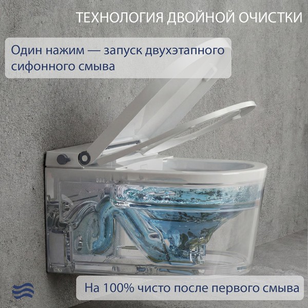 Унитаз подвесной Lauter Smart 21W520002 Унитаз подвесной Lauter Smart 21W520002