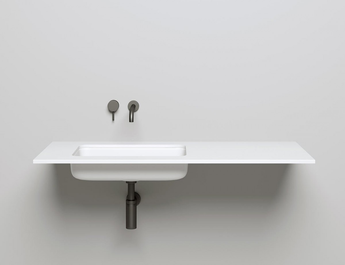 Умывальник Salini Marea 09 S-Stone 1802209M 54,5x38 белый матовый Умывальник Salini Marea 09 S-Stone 1802209M 54,5x38 белый матовый