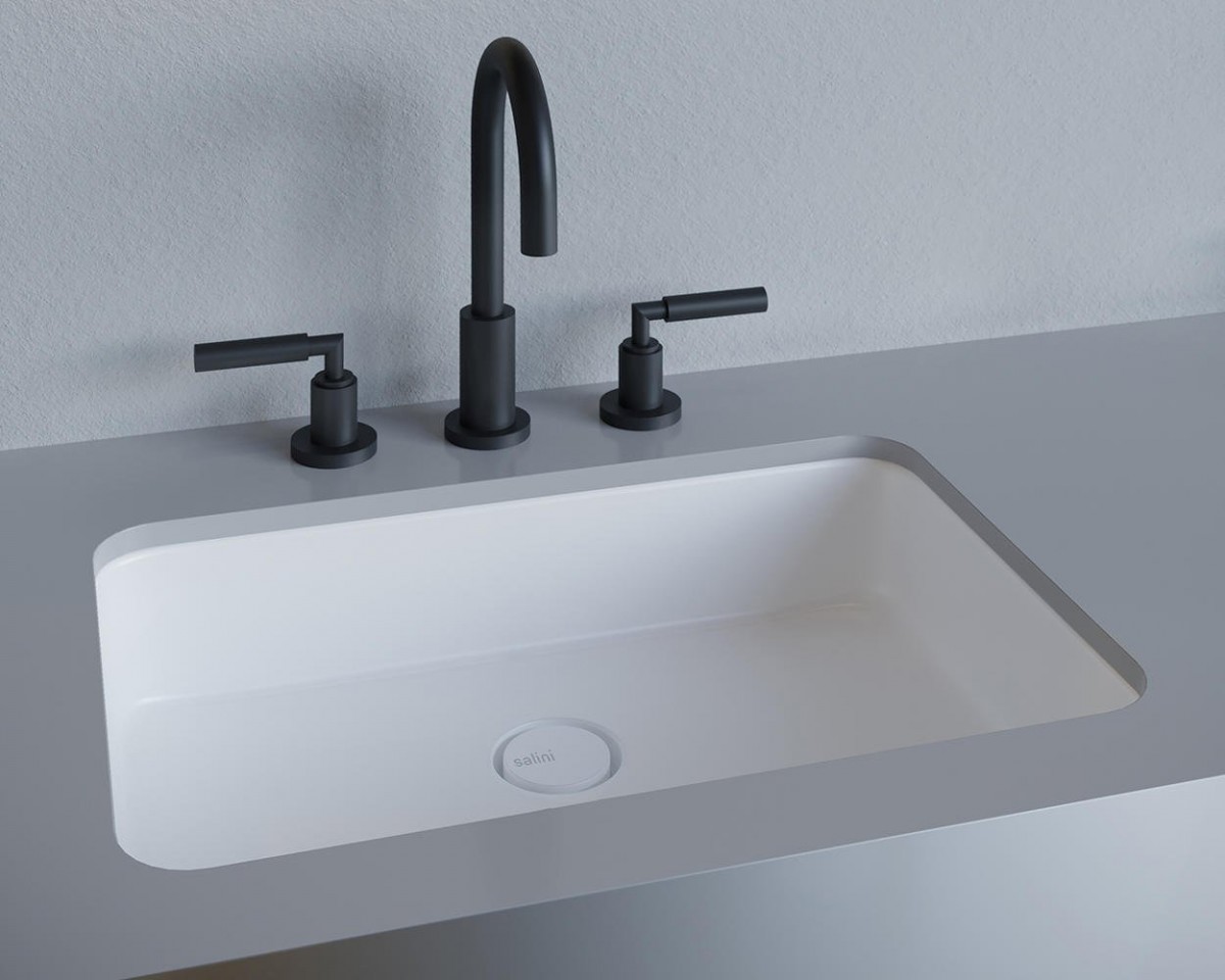 Умывальник Salini Marea 09 S-Stone 1802209M 54,5x38 белый матовый Умывальник Salini Marea 09 S-Stone 1802209M 54,5x38 белый матовый