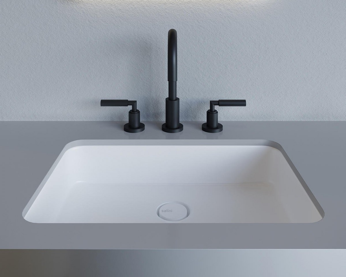 Умывальник Salini Marea 09 S-Stone 1802209M 54,5x38 белый матовый Умывальник Salini Marea 09 S-Stone 1802209M 54,5x38 белый матовый