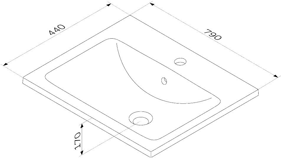 Умывальник Am.Pm X-Joy M85AWCC0802WG64 79x44 белый Умывальник Am.Pm X-Joy M85AWCC0802WG64 79x44 белый