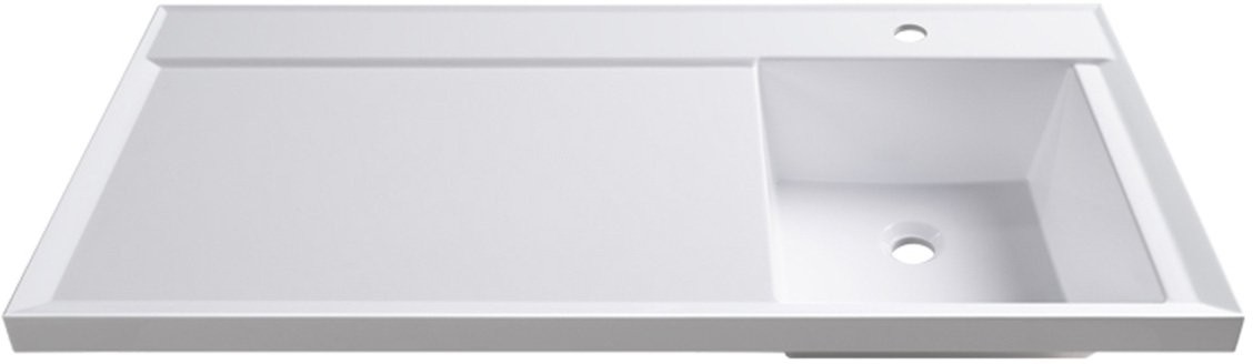 Умывальник накладной Белюкс Ока 1050, белый матовый Умывальник накладной Белюкс Ока 1050, белый матовый
