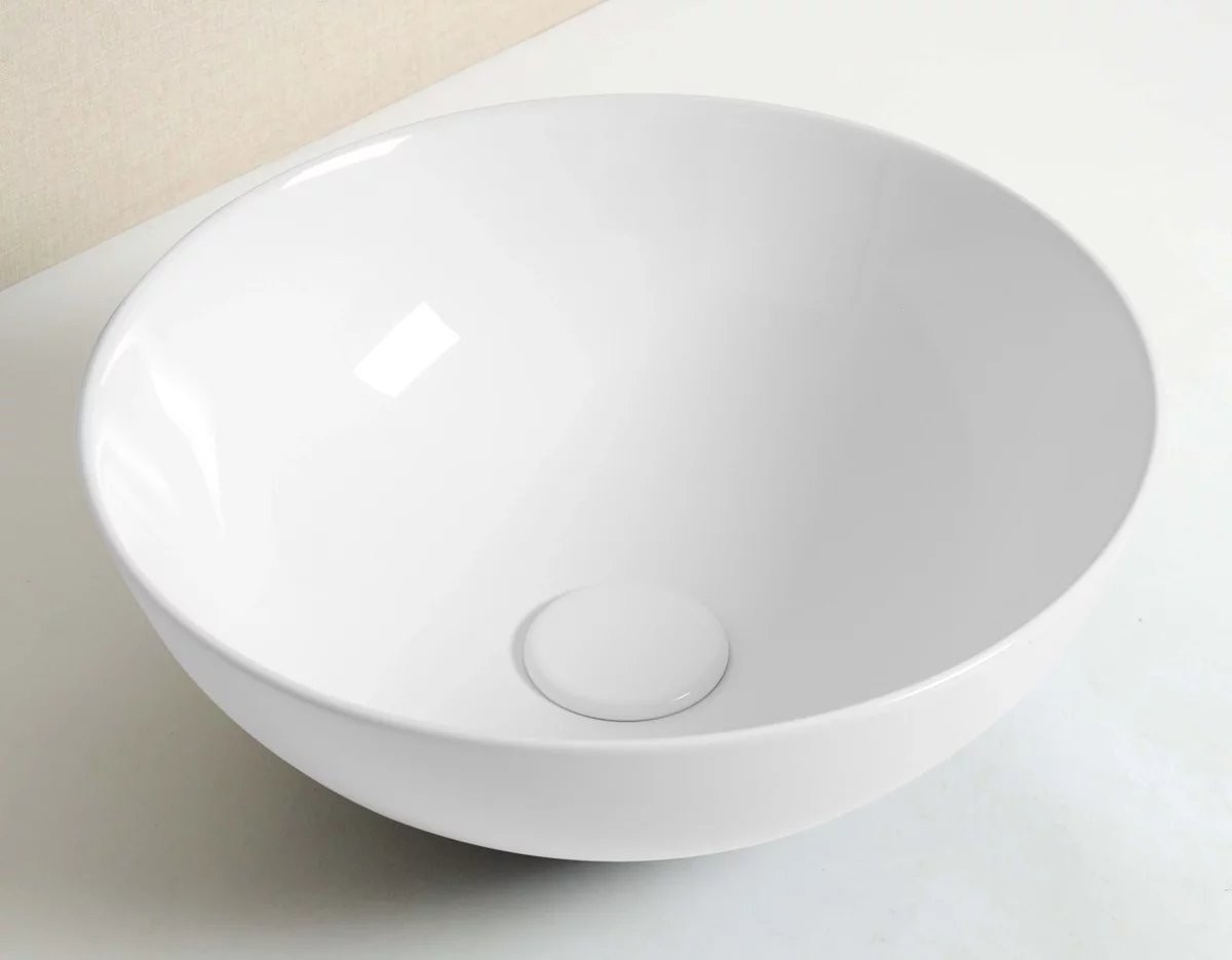 Умывальник накладной Gid 36x36 9081W белый Умывальник накладной Gid 36x36 9081W белый