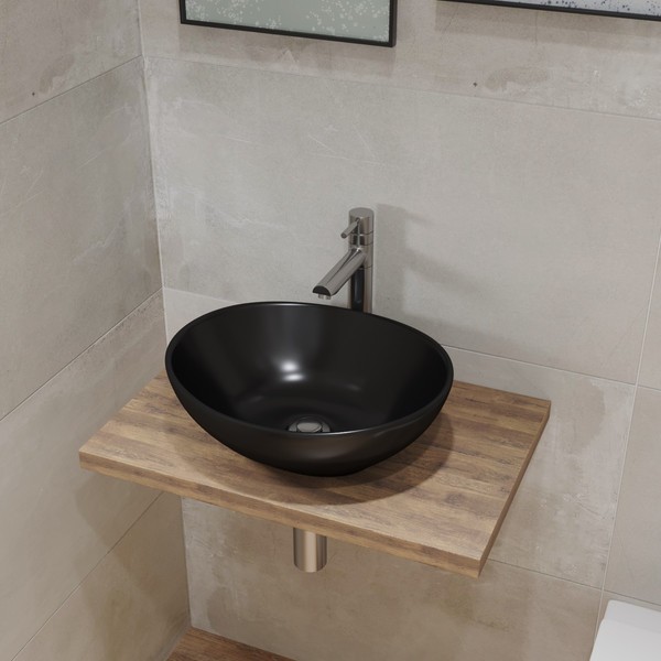 Умывальник Lauter 21652-A (41х34, черный) Умывальник Lauter 21652-A (41х34, черный)