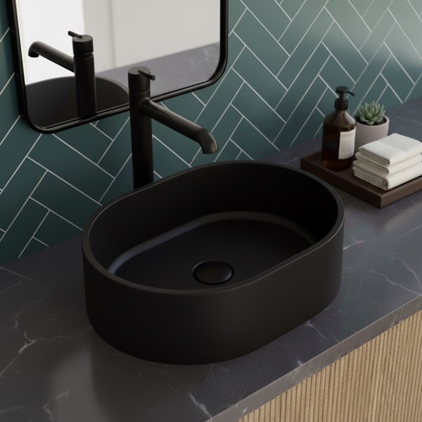 Умывальник Lauter Oliva 21O486DB (Deep Black) Умывальник Lauter Oliva 21O486DB (Deep Black)