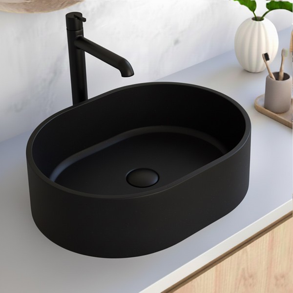 Умывальник Lauter Oliva 21O486DB (Deep Black) Умывальник Lauter Oliva 21O486DB (Deep Black)