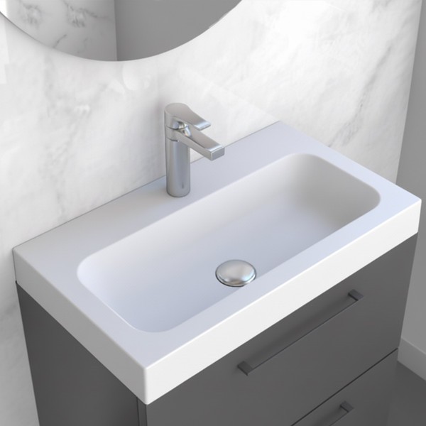 Умывальник Lauter Miletta 2161351PW (Pure White) Умывальник Lauter Miletta 2161351PW (Pure White)