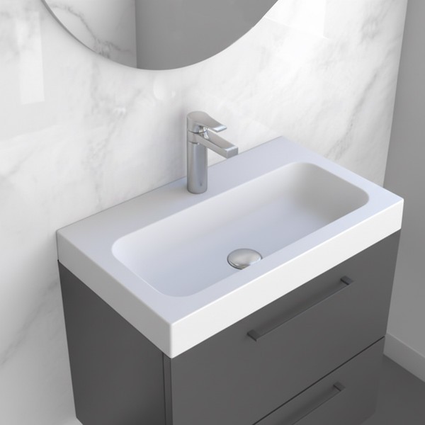 Умывальник Lauter Miletta 2161351PW (Pure White) Умывальник Lauter Miletta 2161351PW (Pure White)