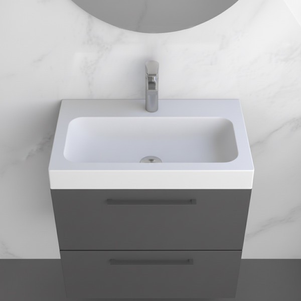 Умывальник Lauter Miletta 2161351PW (Pure White) Умывальник Lauter Miletta 2161351PW (Pure White)