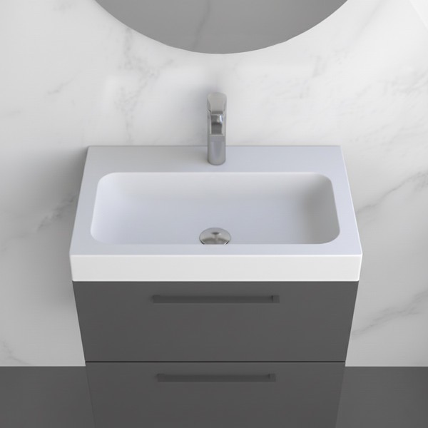 Умывальник Lauter Miletta 2161351PW (Pure White) Умывальник Lauter Miletta 2161351PW (Pure White)