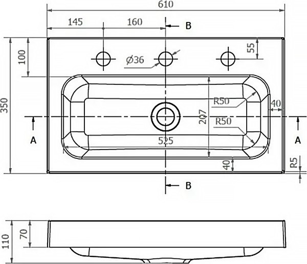 Умывальник Lauter Miletta 2161351PW (Pure White) Умывальник Lauter Miletta 2161351PW (Pure White)