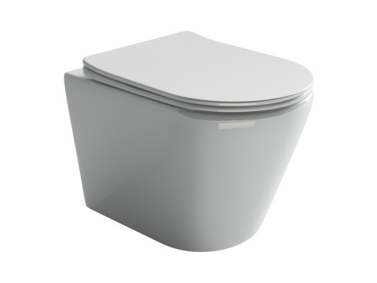 Унитаз подвесной Ceramica Nova Rimless CN1804 (с крепежом и сиденьем) Унитаз подвесной Ceramica Nova Rimless CN1804 (с крепежом и сиденьем)