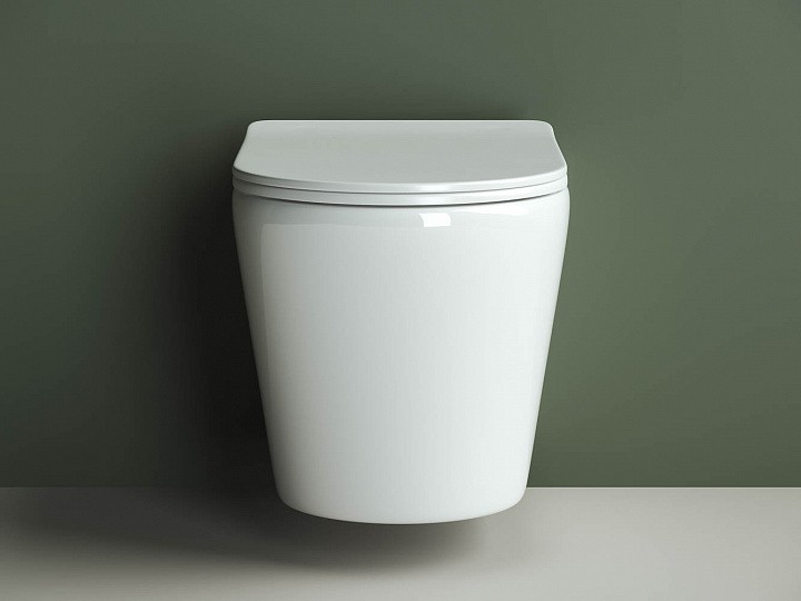 Унитаз подвесной Ceramica Nova Rimless CN1804 (с крепежом и сиденьем) Унитаз подвесной Ceramica Nova Rimless CN1804 (с крепежом и сиденьем)