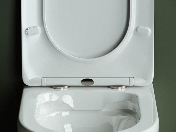 Унитаз подвесной Ceramica Nova Rimless CN1804 (с крепежом и сиденьем) Унитаз подвесной Ceramica Nova Rimless CN1804 (с крепежом и сиденьем)