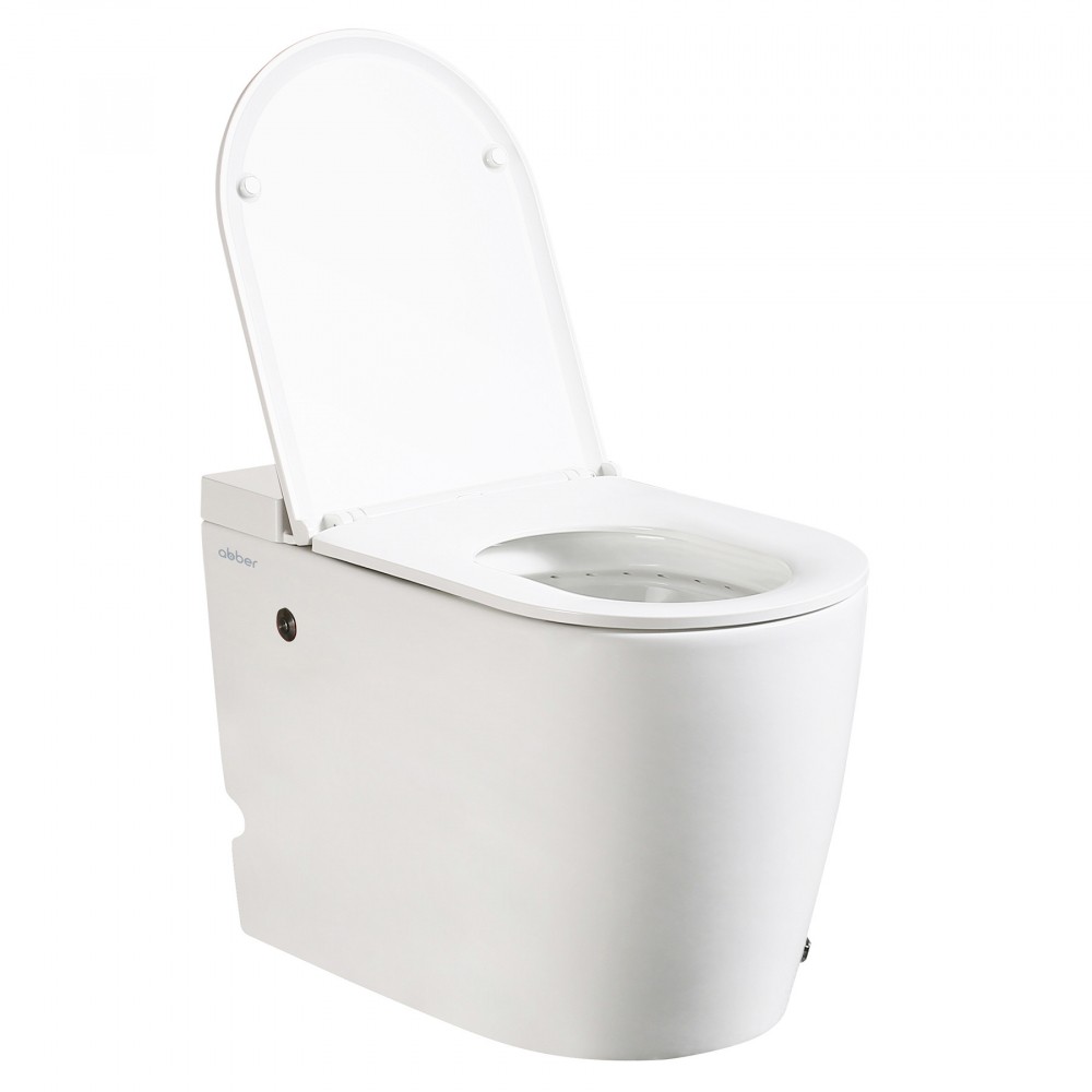Унитаз приставной Abber Bequem AC1114P (с импульсным смывом) Унитаз приставной Abber Bequem AC1114P (с импульсным смывом)