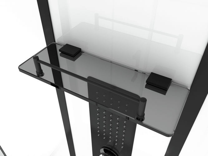 Душевая кабина Black&White Galaxy G8010 160x85 Душевая кабина Black&White Galaxy G8010 160x85