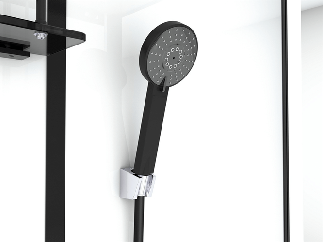 Душевая кабина Black&White Galaxy G8010 160x85 Душевая кабина Black&White Galaxy G8010 160x85