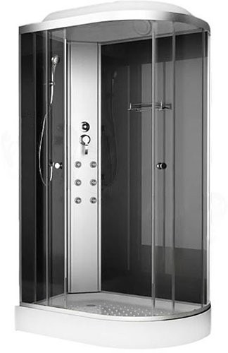 Гидромассажная душевая кабина ODA 8037NTL 120x80 левая Гидромассажная душевая кабина ODA 8037NTL 120x80 левая