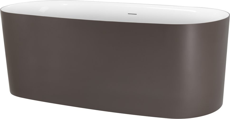 Ванна из искусственного камня Roxen Kleo 220150-1778-GM 170x78 Ванна из искусственного камня Roxen Kleo 220150-1778-GM 170x78