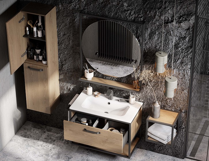 Зеркало Акватон Фабрик 80 Зеркало Акватон Фабрик 80