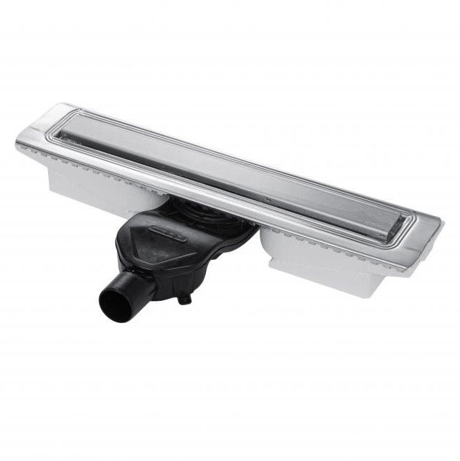 Душевой лоток Berges Trend 600 матовый хром Душевой лоток Berges Trend 600 матовый хром