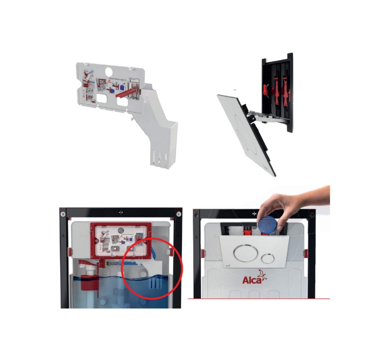 Инсталляция для унитаза Alcaplast AM101/1120 Sadroмodul Инсталляция для унитаза Alcaplast AM101/1120 Sadroмodul