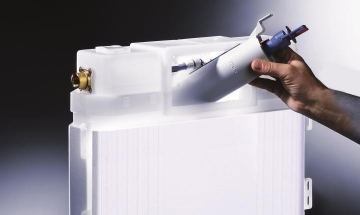 Инсталляция для унитаза Tece base kit с кнопкой хром 9400412 Инсталляция для унитаза Tece base kit с кнопкой хром 9400412