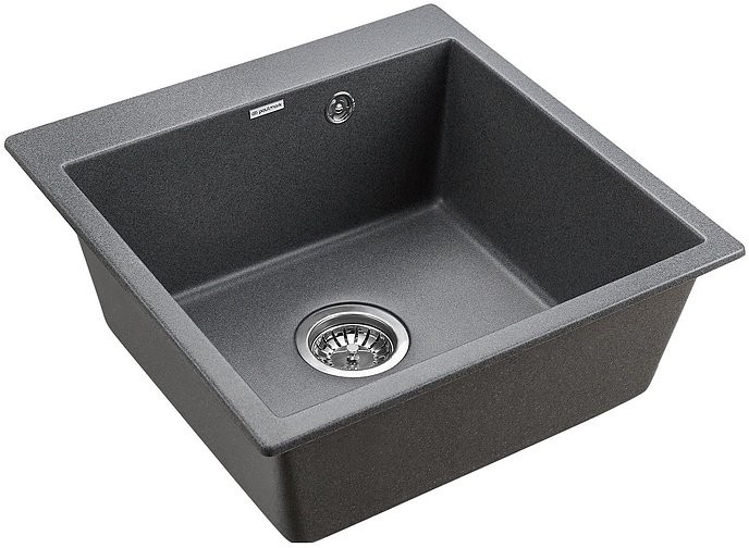 Мойка кухонная Paulmark Praktisch PM105152-DG графит Мойка кухонная Paulmark Praktisch PM105152-DG графит