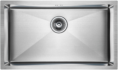 Мойка кухонная Paulmark Valde PM217444-BS хром Мойка кухонная Paulmark Valde PM217444-BS хром