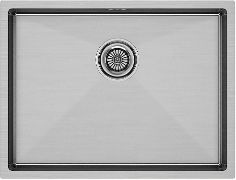 Мойка кухонная Paulmark Next-580 PM215844-BS хром Мойка кухонная Paulmark Next-580 PM215844-BS хром