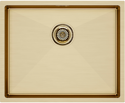 Мойка кухонная Paulmark Next-540 PM215444-BG брашированное золото Мойка кухонная Paulmark Next-540 PM215444-BG брашированное золото