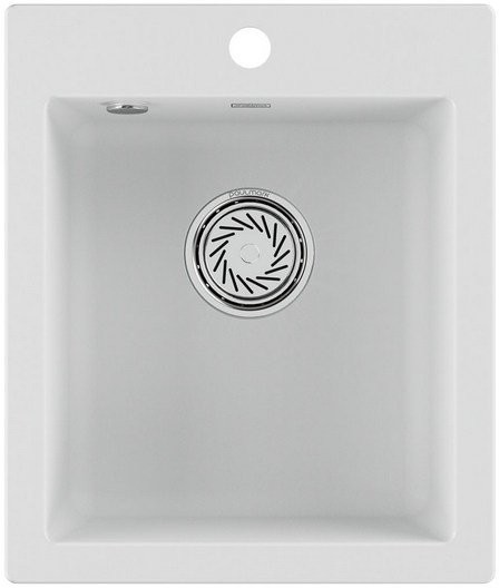 Мойка кухонная Paulmark Kante 40 PM104249-WH белый Мойка кухонная Paulmark Kante 40 PM104249-WH белый