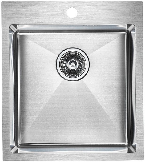 Мойка кухонная Paulmark Favore PM214551-BS нержавеющая сталь Мойка кухонная Paulmark Favore PM214551-BS нержавеющая сталь