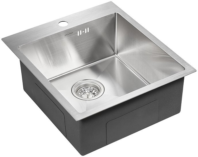 Мойка кухонная Paulmark Favore PM214551-BS нержавеющая сталь Мойка кухонная Paulmark Favore PM214551-BS нержавеющая сталь