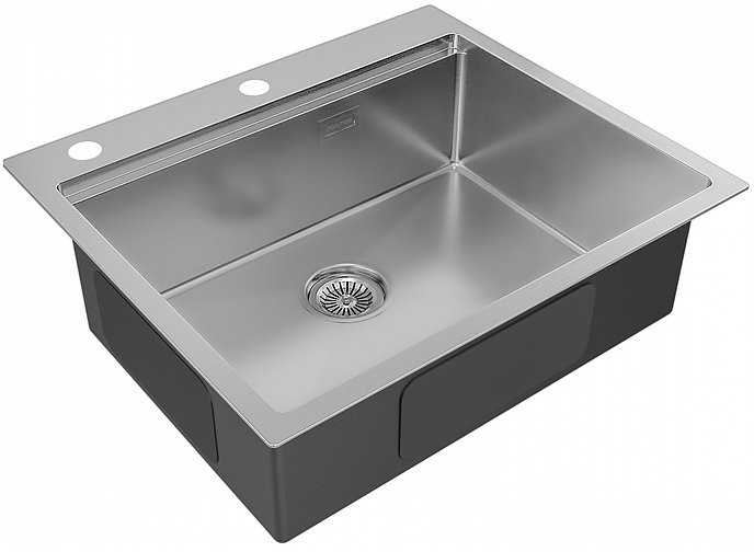 Мойка кухонная Paulmark Brim-Pro PM705951-BS сталь Мойка кухонная Paulmark Brim-Pro PM705951-BS сталь